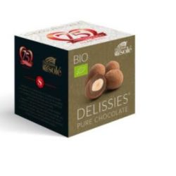 DELISSIES cioccolato con mandorla tostata 80gr. BIO