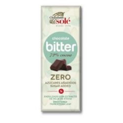 CHOCOLATINA CIOCCOLATO NERO 72% con stevia 25g 30u