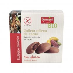 BISCOTTI RIPIENI DI CACAO 200gr. BIO SG