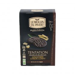 biscotti TENTAZIONE ZENZERO LIMONE 130 gr BIO