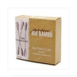 BASTONCILLOS DI BAMBU E COTONE ECOLOGICO 100 UDS.