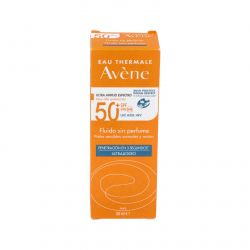 FLUIDO SOLAR TOCCO SECCO SPF 50+ senza profumo 50ml.