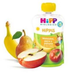 POUCHES DI MELE PERE E BANANE bebibles 100gr.