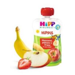 POUCHES DI MELA BANANA E FRAGOLA bebibles 100gr