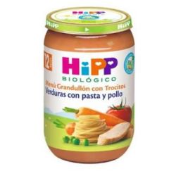 OMOGENEIZZATO VERDURE con pasta e pollo 220gr. BIO