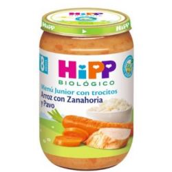 OMOGENEIZZATO RISO CON CAROTE E TACCHINO 220gr 8mesi BIO