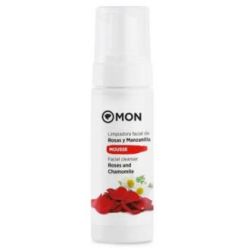 MOUSSE LIMPIADORA rose e camomilla 150ml.