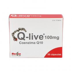 Q-LIVE CoQ10 100mg. 30cps.