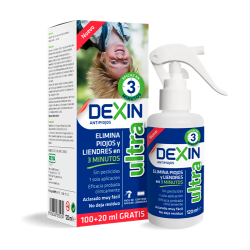 DEXIN ULTRA ANTI PIOJOS 3 MIN 100ML+20 GRATIS