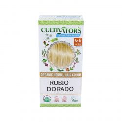RUBIO DORADO tinta organica 100gr. ECOCERT