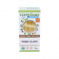 RUBIO CLARO tinta organica 100gr. ECOCERT
