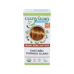 CASTAÑO DORATO CHIARO tinte organico 100gr. ECOCERT