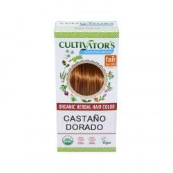 CASTAÑO DORADO tinta organica 100gr. ECOCERT