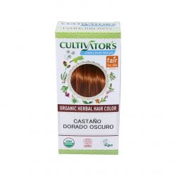 CASTAÑO DORATO SCURO tinte organico 100gr ECOCERT