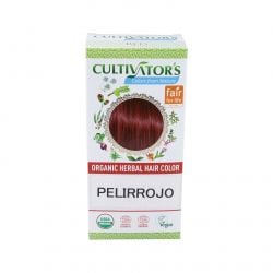 PELIRROJO tinta organica 100gr. ECOCERT