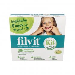 FILVIT KIT DIMETICONA locione+condizionatore+pettine