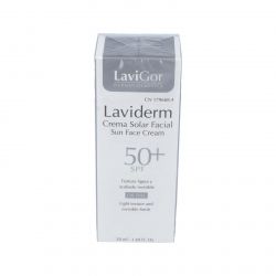 LAVIDERM solar facial SPF50+ oil free 50ml.