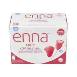 ENNA COPA MENSTRUALE (M) 2coppe+cassa steril