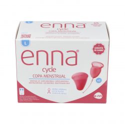 ENNA COPA MENSTRUAL (L) 2coppe+caja steril