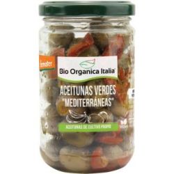 OLIVE VERDI MEDITERRANEE 180gr. DEMETER