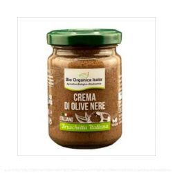 PATE DI OLIVE NERE 100 gr BIO