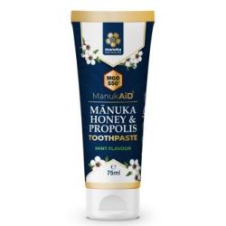 MIEL DE MANUKA MGO 550+ dentifricio propoli 75ml.