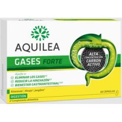 AQUILEA GASES FORTE carbone vegetale 60cps.