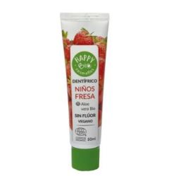 dentifricio NIÑOS fragola senza fluor 50ml. ECO
