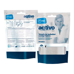 PRIM AQTIVO SKIN VENDAJE TUBOLARE COMPRESSIVO T/C 16-20 CM 6,8