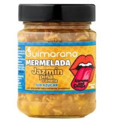 MARMELLATA DI GELSOMINO ANANAS CANNELLA senza zucchero 205 gr