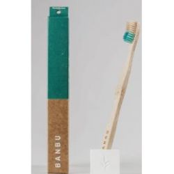 BANBU spazzolino da denti adulto medio verde.