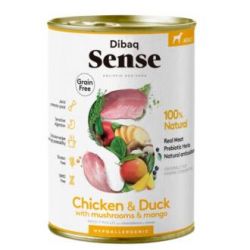 DIBAQ VETERINARIA DIBAQ SENSE POLLO E PATO PERRO ADULTO LATA