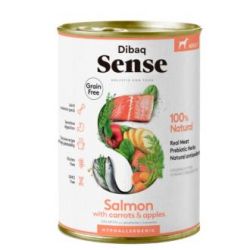 DIBAQ VETERINARIA DIBAQ SENSE SALMONE PERRO ADULTO LATA 380 G