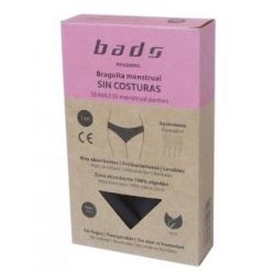 BRAGUITA MENSTRUAL nera senza cuciture taglia 2XL.