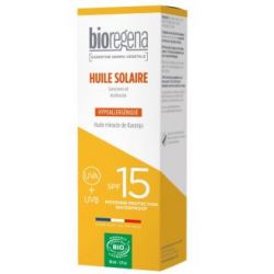 OLIO SOLARE SPF15 spray 90ml ipoallergenico. BIO