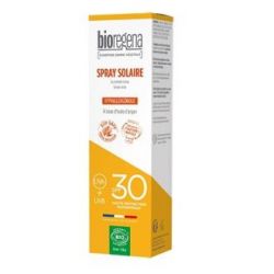 SPRAY SOLARE SPF30 crema 90ml ipoallergenica. BIO