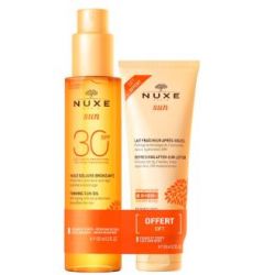 NUXE SUN olio abbronzante FPF30+ latte doposole