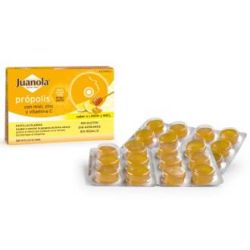 JUANOLA PASTILLAS PROPOLIS miele-zinco-VIT. C 24ud.