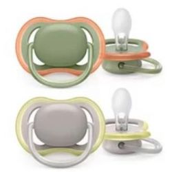 CHUPETE ULTRA AIR 6-18mesi neutro 2uds. SCF085/20