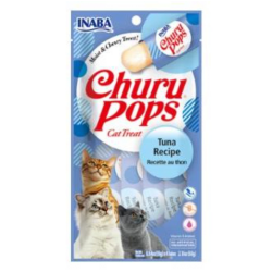 CHURU POPS RICETTA DI TONNO 1 BOLSA 4 STICKS DI 15G SNACK VET