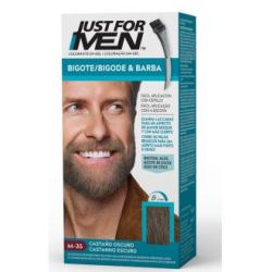 JUST FOR MEN BIGOTE BARBA castano scuro M35