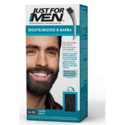JUST FOR MEN BIGOTE BARBA NERO M55