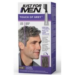 JUST FOR MEN TOUCH OF GREY TONO castano T35