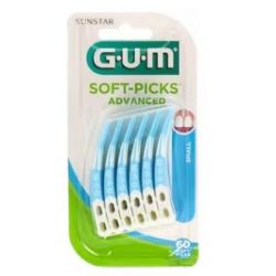 SPAZZOLINO INTERDENTALE SOFT PICKS small 60un blu