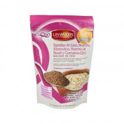 SEMILLAS DI LINO con nueces almendras Q10 200gr.