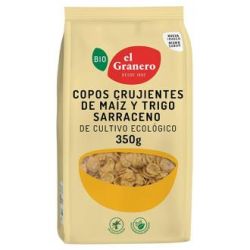 COPOS DI MAIS E GRANO SARACENO crujientes 350gr.