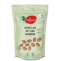 SEMI DI LINO MARRONE 400gr. BIO