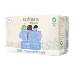 SALVASLIP PANTYLINERS ultra fini 24uds. ORGANIC