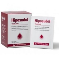 HIPOSUDOL TOALLITAS 10 BUSTE