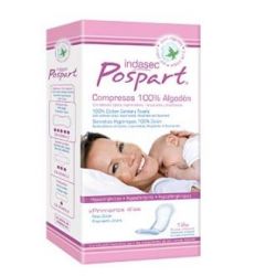 COMPRESA HIG INDASEC ALG POST PARTO PRI GIORNI 12un